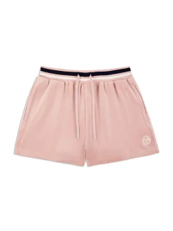 Adele Velour Short- Pale Mauve