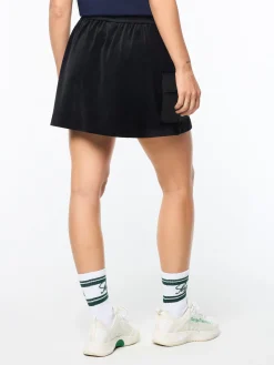 Adele Velour Skirt- Black Beauty