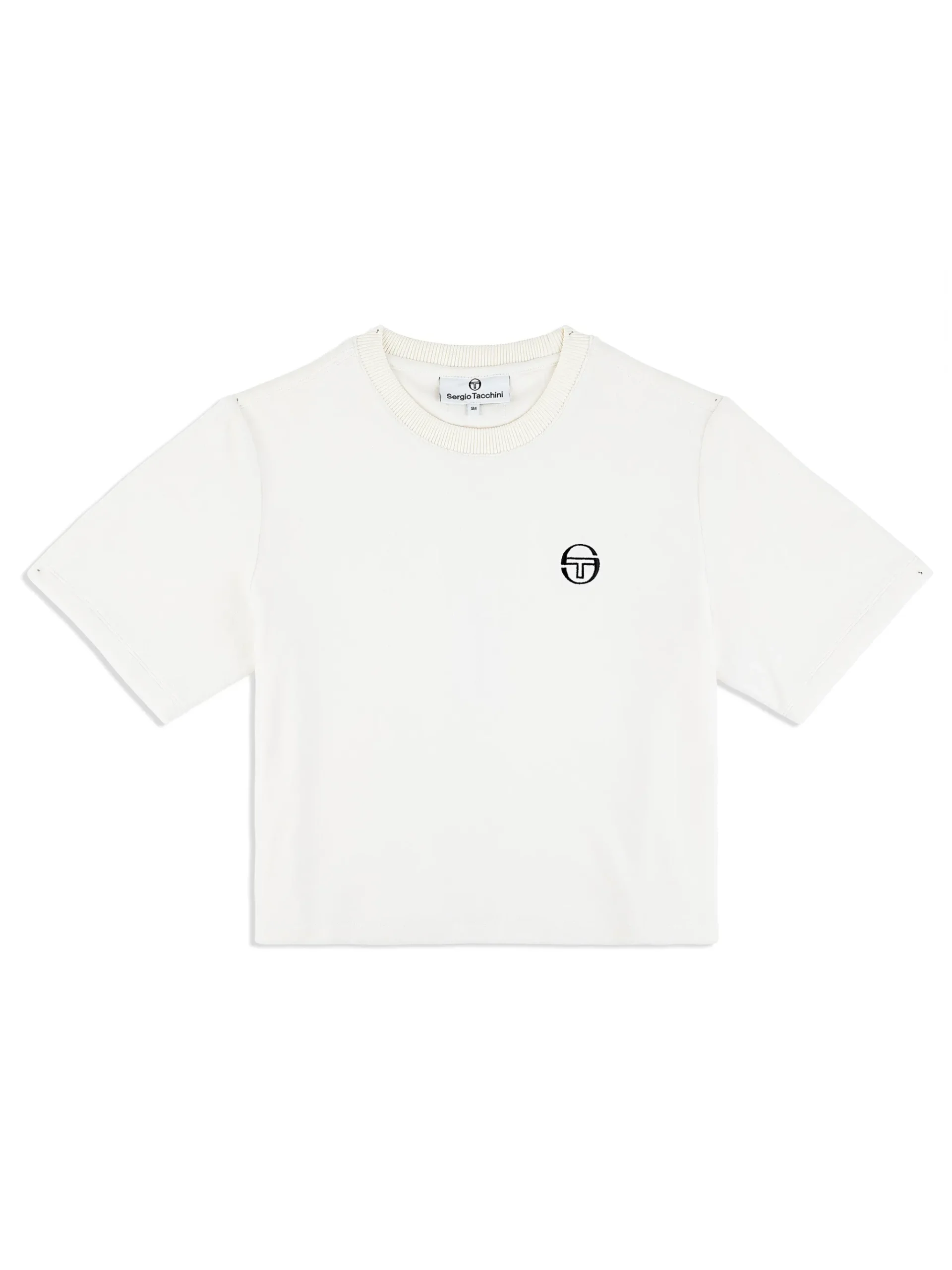 Adele Velour T-Shirt- Gardenia