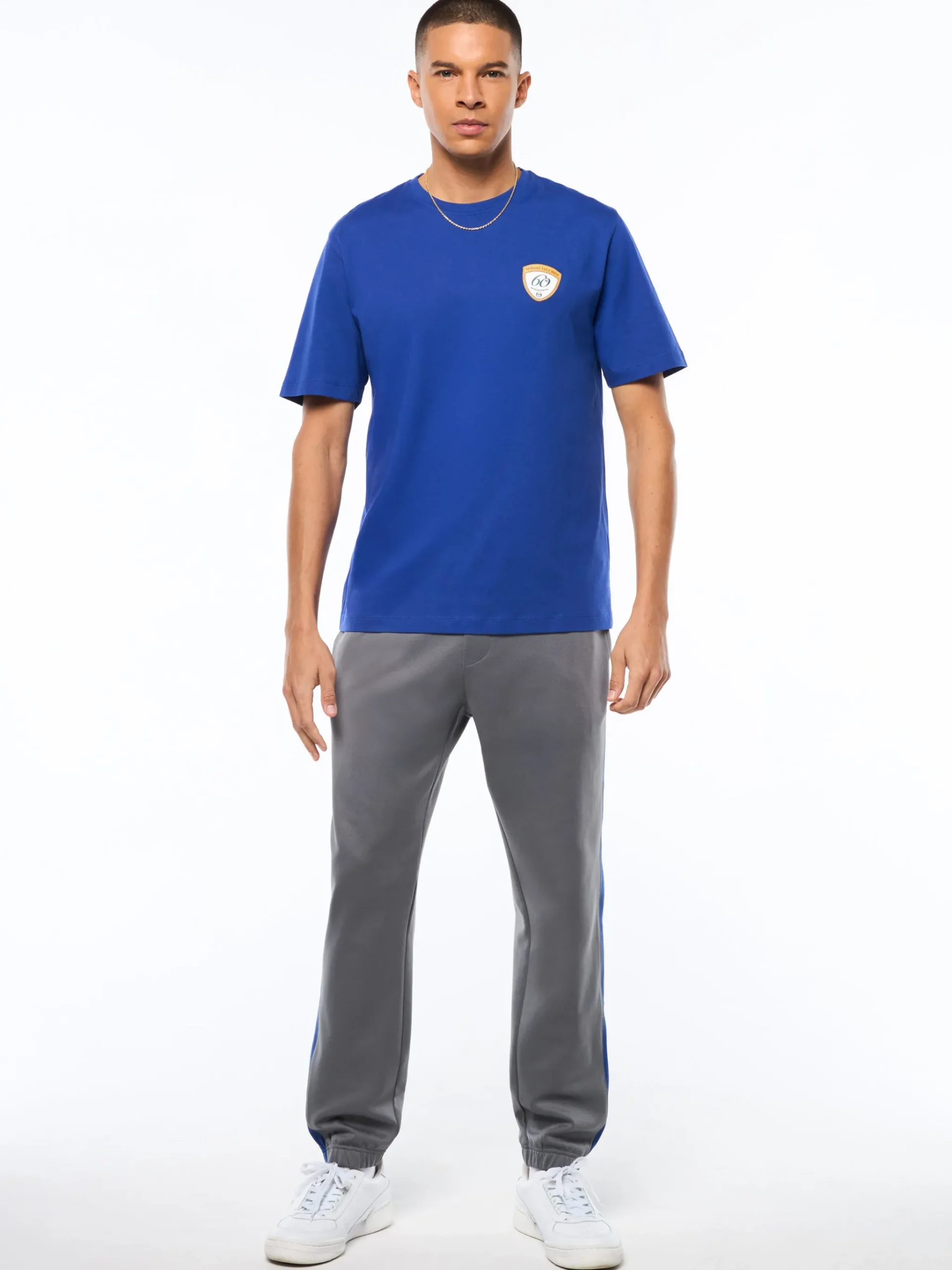 Anniversario T-Shirt-Deep Ultramarine