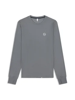 Attivo Damarindo Long Sleeve Tee- Quiet Gray