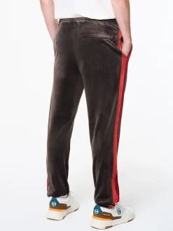 Banda Velour Track Pant- Mulch