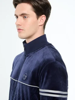 Bandiera Track Jacket- Maritime Blue