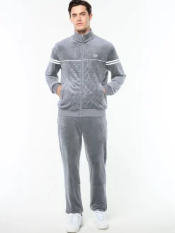 Bandiera Track Jacket- Sleet