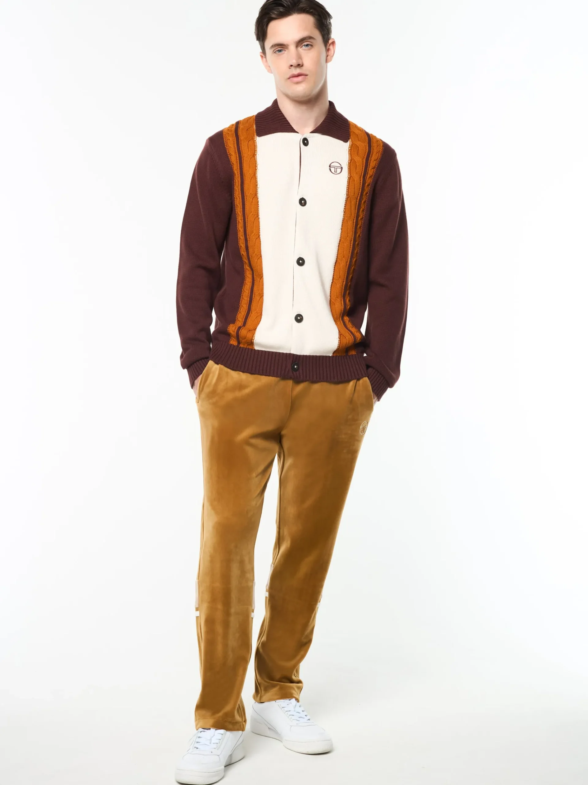 Bruni Knit Cardigan- Bitter Chocolate