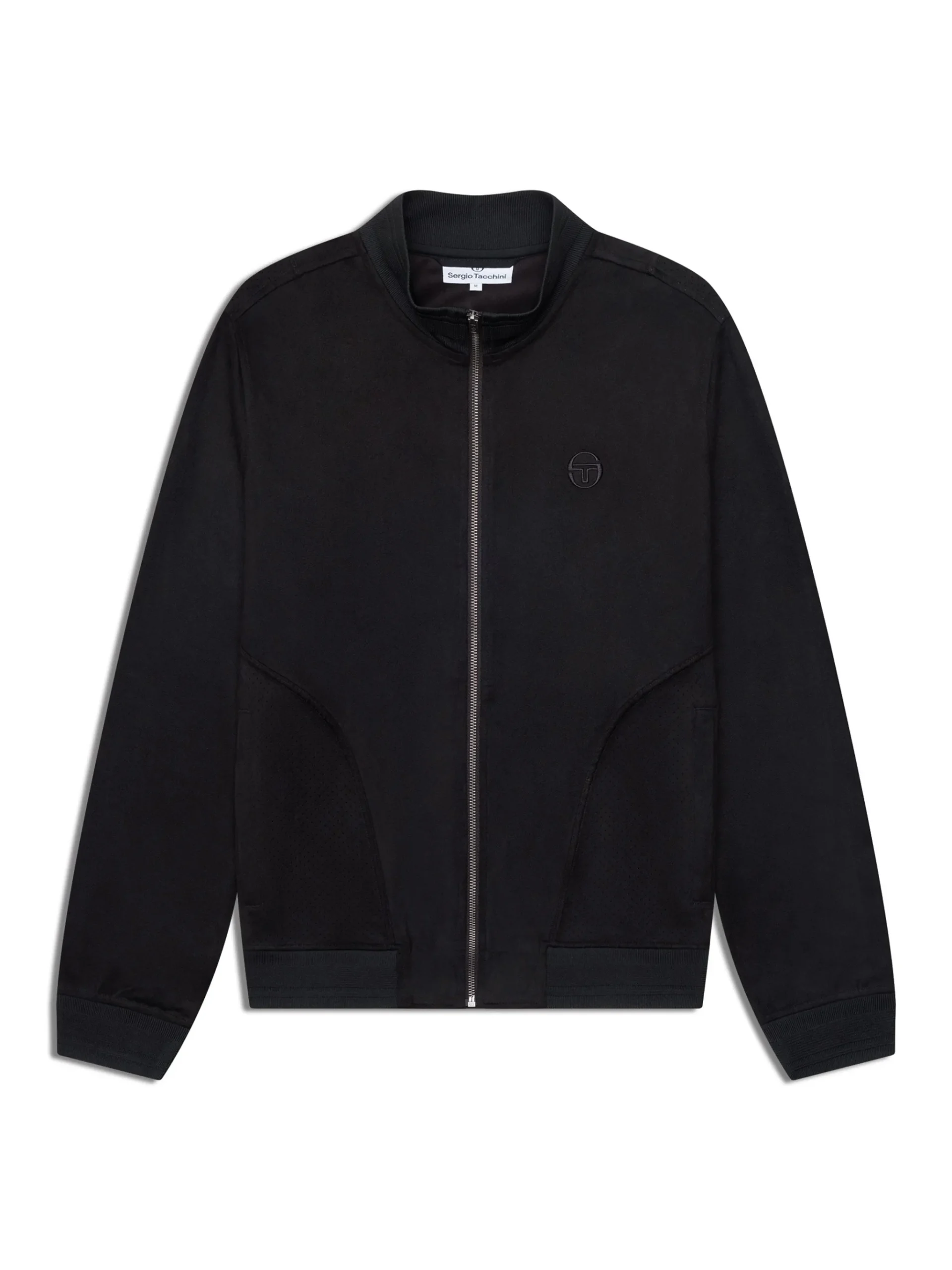 Camoscio Track Jacket- Black Beauty