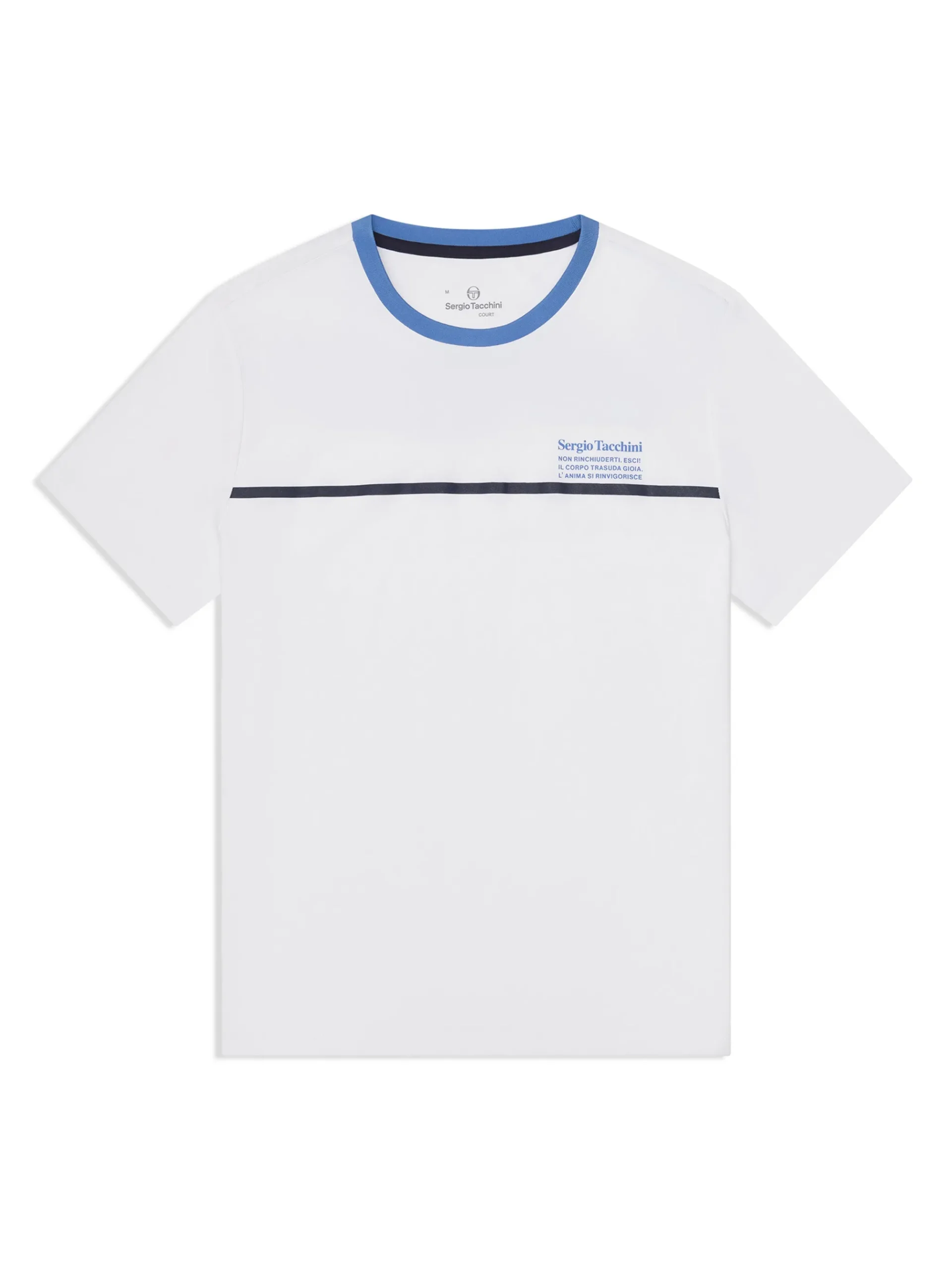 Campo Court T-Shirt- Brilliant White