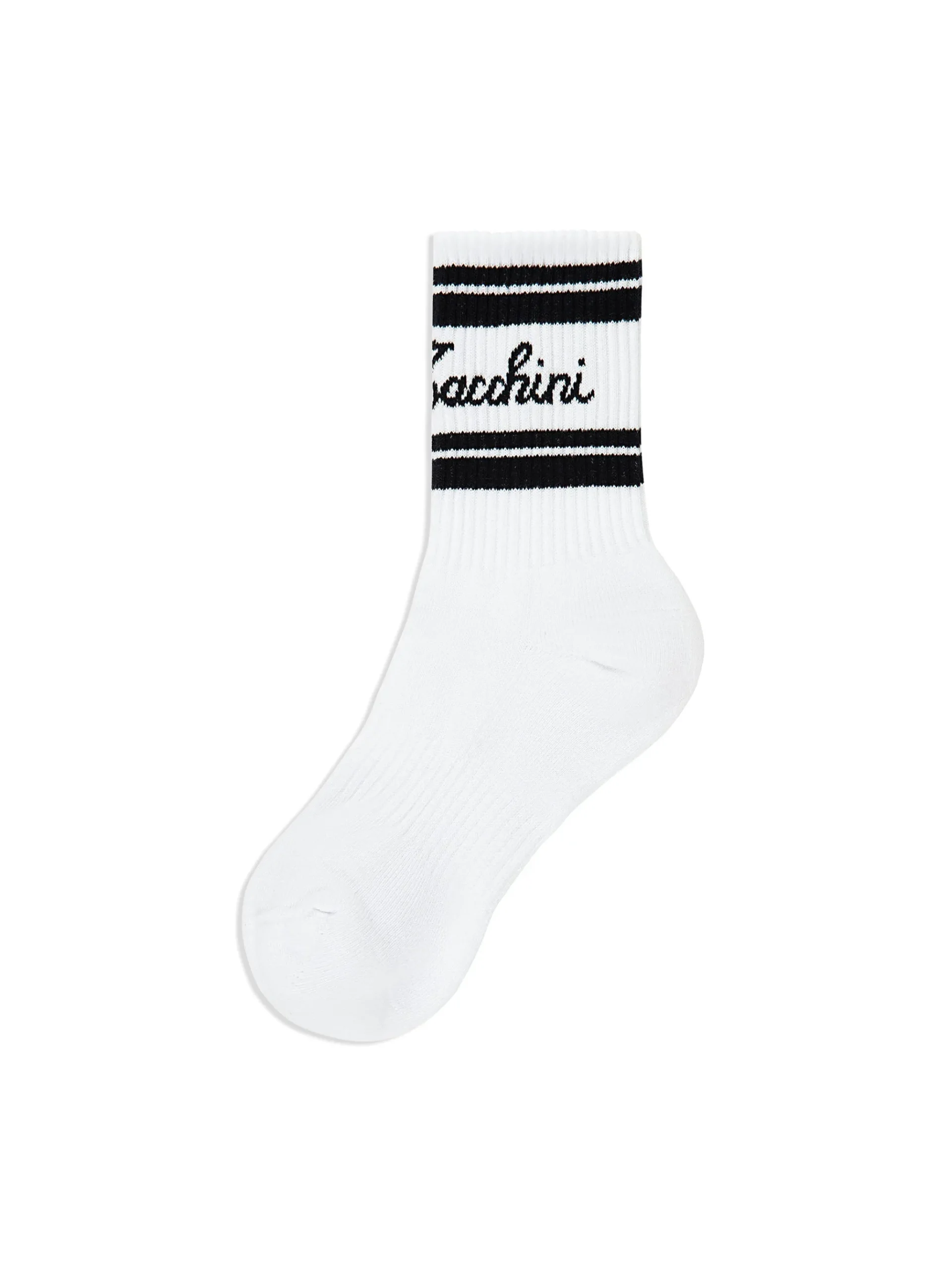 Clasico Script Logo Sock- Black Beauty