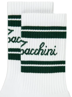 Clasico Script Logo Sock- Rainforest