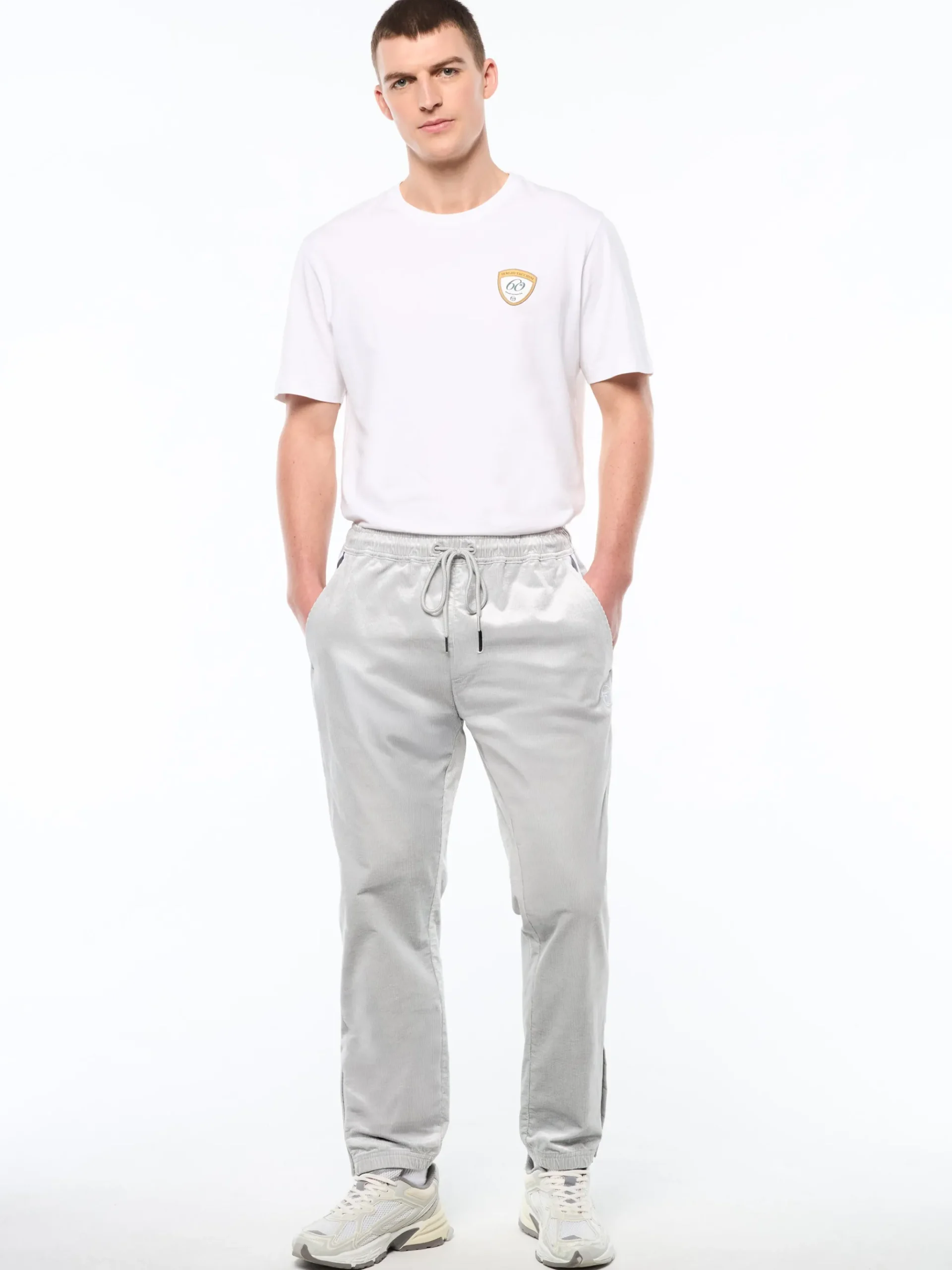 Cordurato Track Pant- Quiet Grey