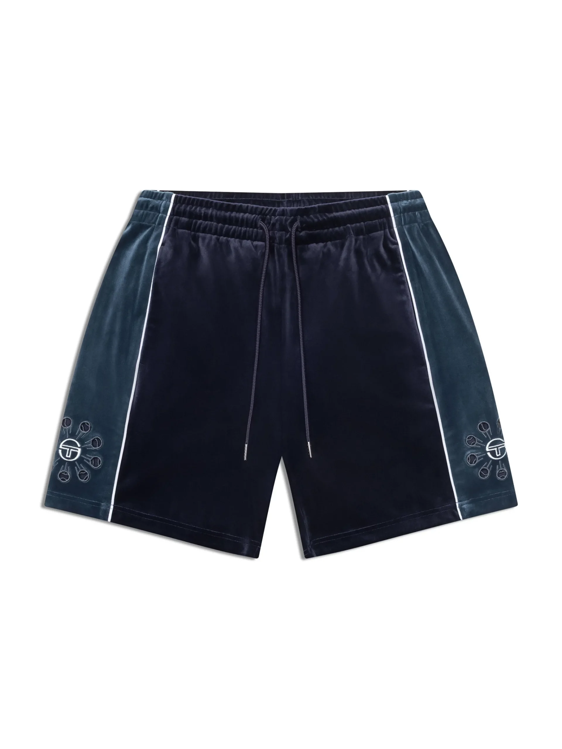 Cresta Velour Short-Maritime Blue