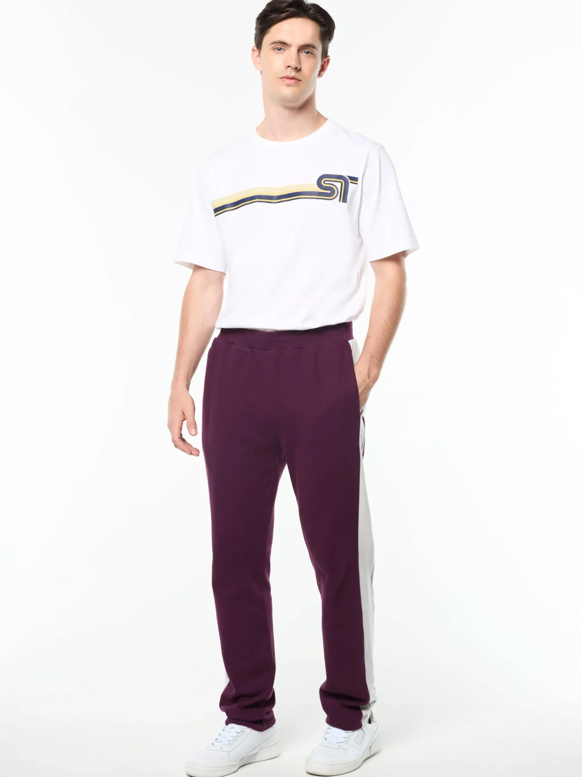 Cursivo Track Pant- Potent Purple