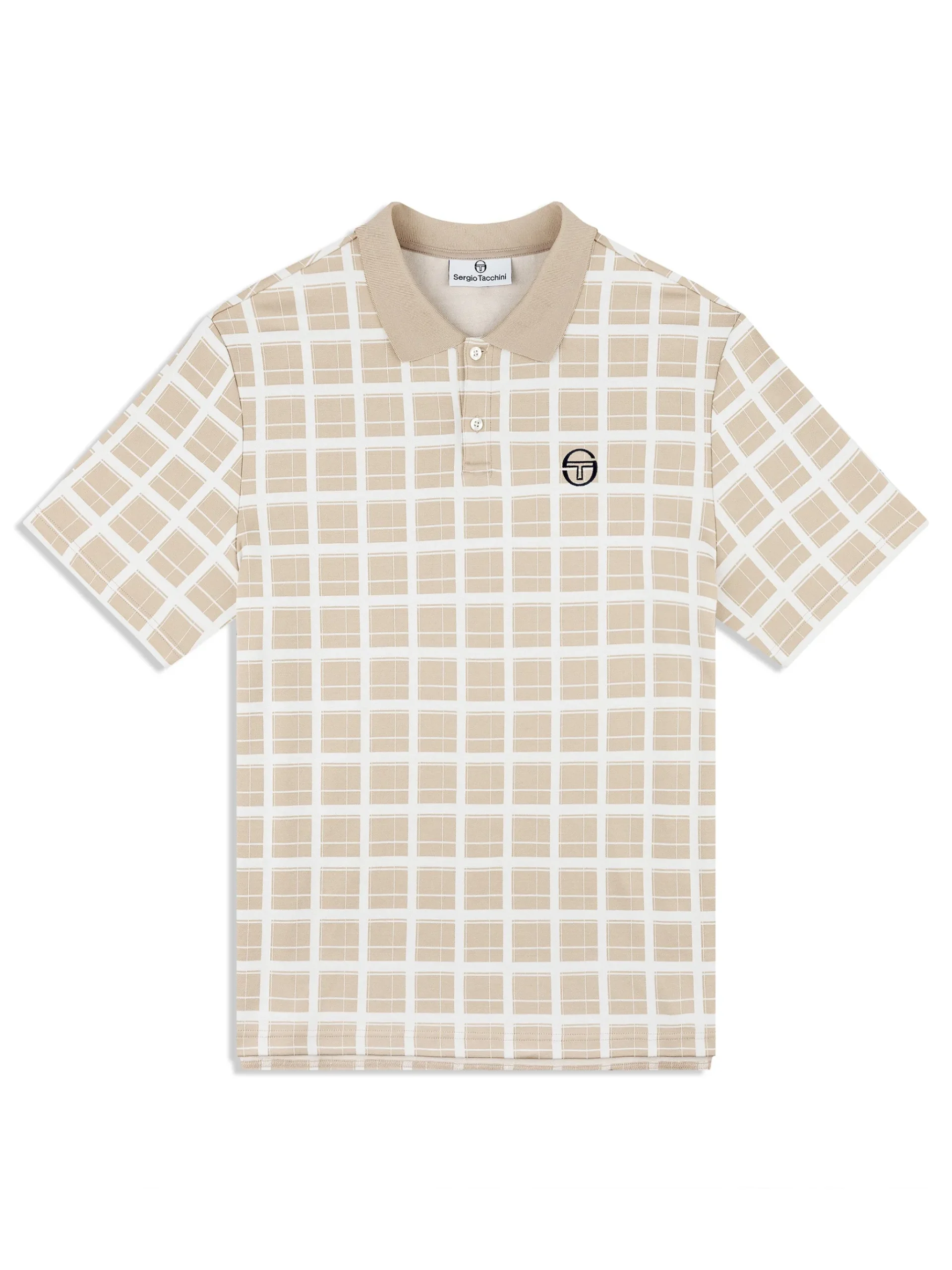 Damarindo Check Polo- Humus