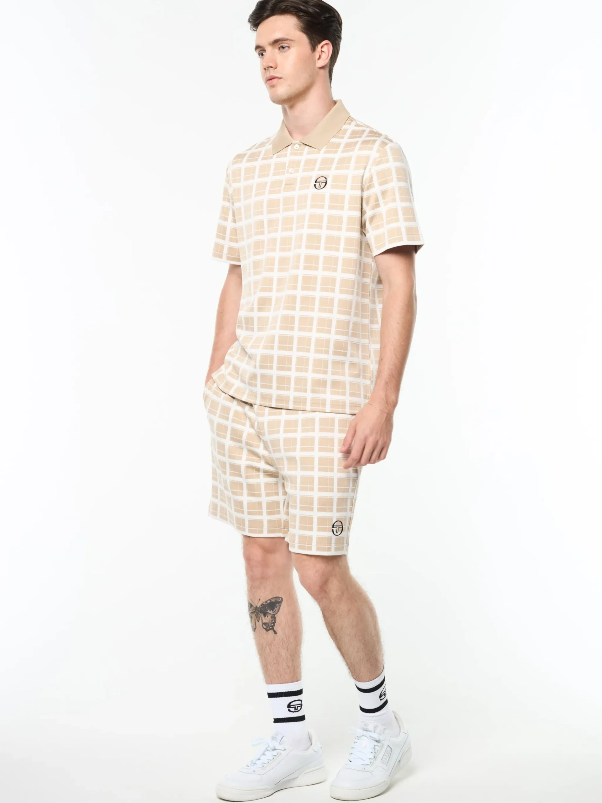 Damarindo Check Polo- Humus