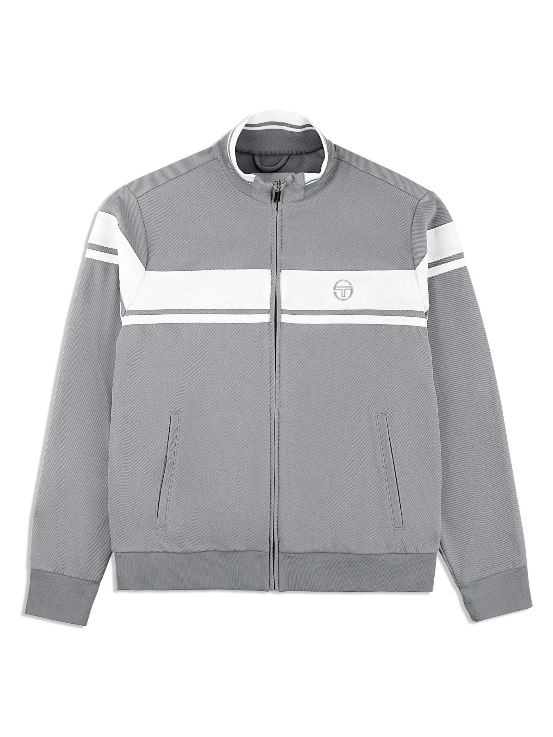 Damarindo Jacket- Sleet/ White