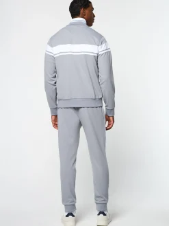 Damarindo Track Jacket Archivio- Sleet/ White