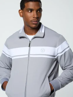 Damarindo Track Jacket Archivio- Sleet/ White