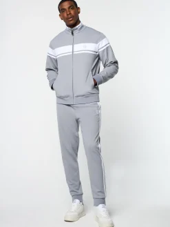 Damarindo Track Jacket Archivio- Sleet/ White