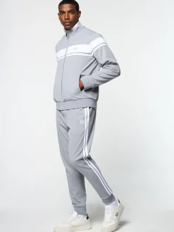 Damarindo Track Jacket Archivio- Sleet/ White