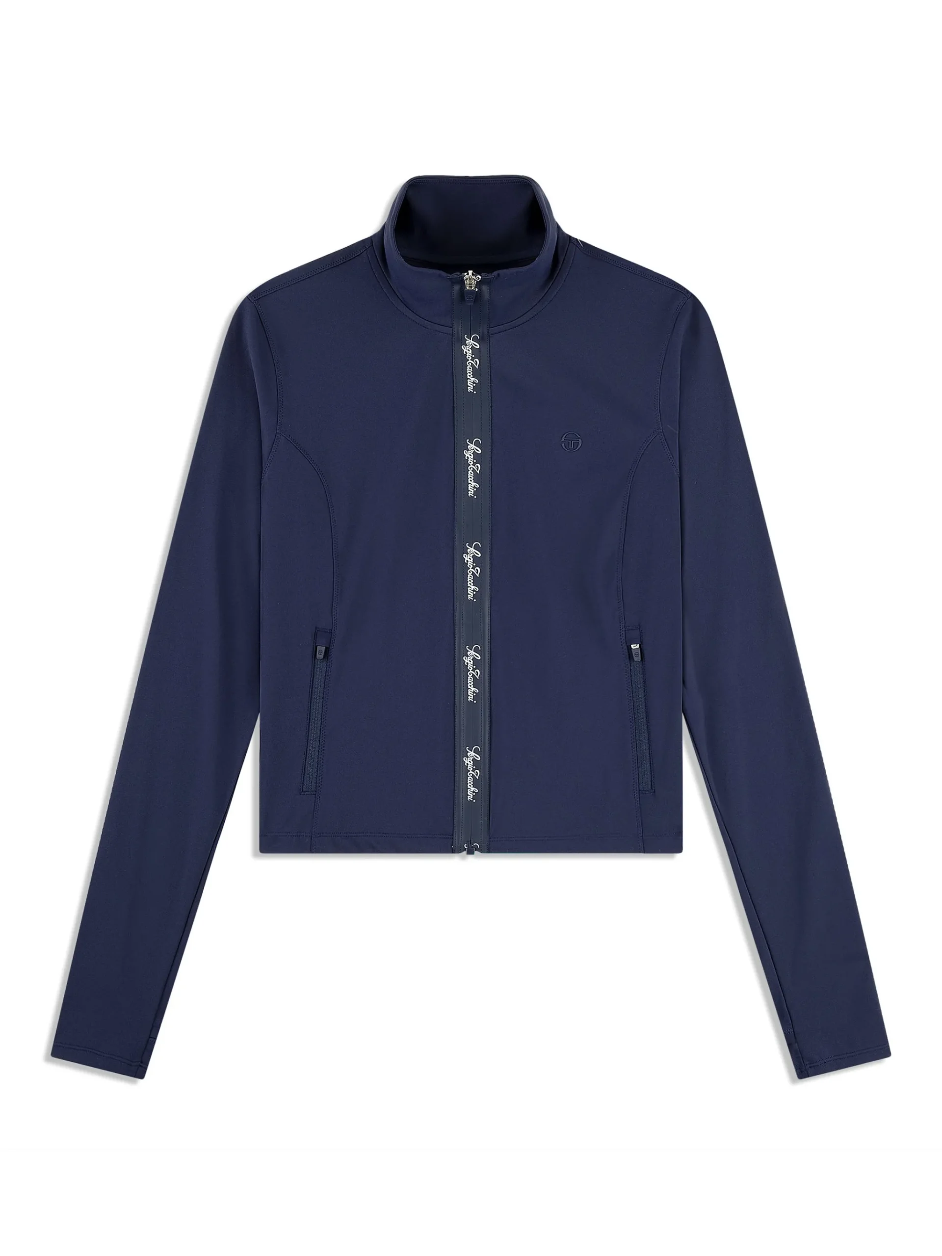 Delfina Contour Track Jacket- Maritime Blue