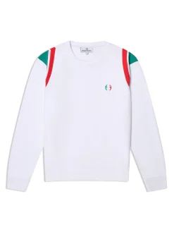 Eredita Crewneck-Brilliant White
