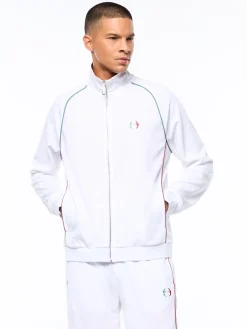 Eredita Track Jacket-Brilliant White