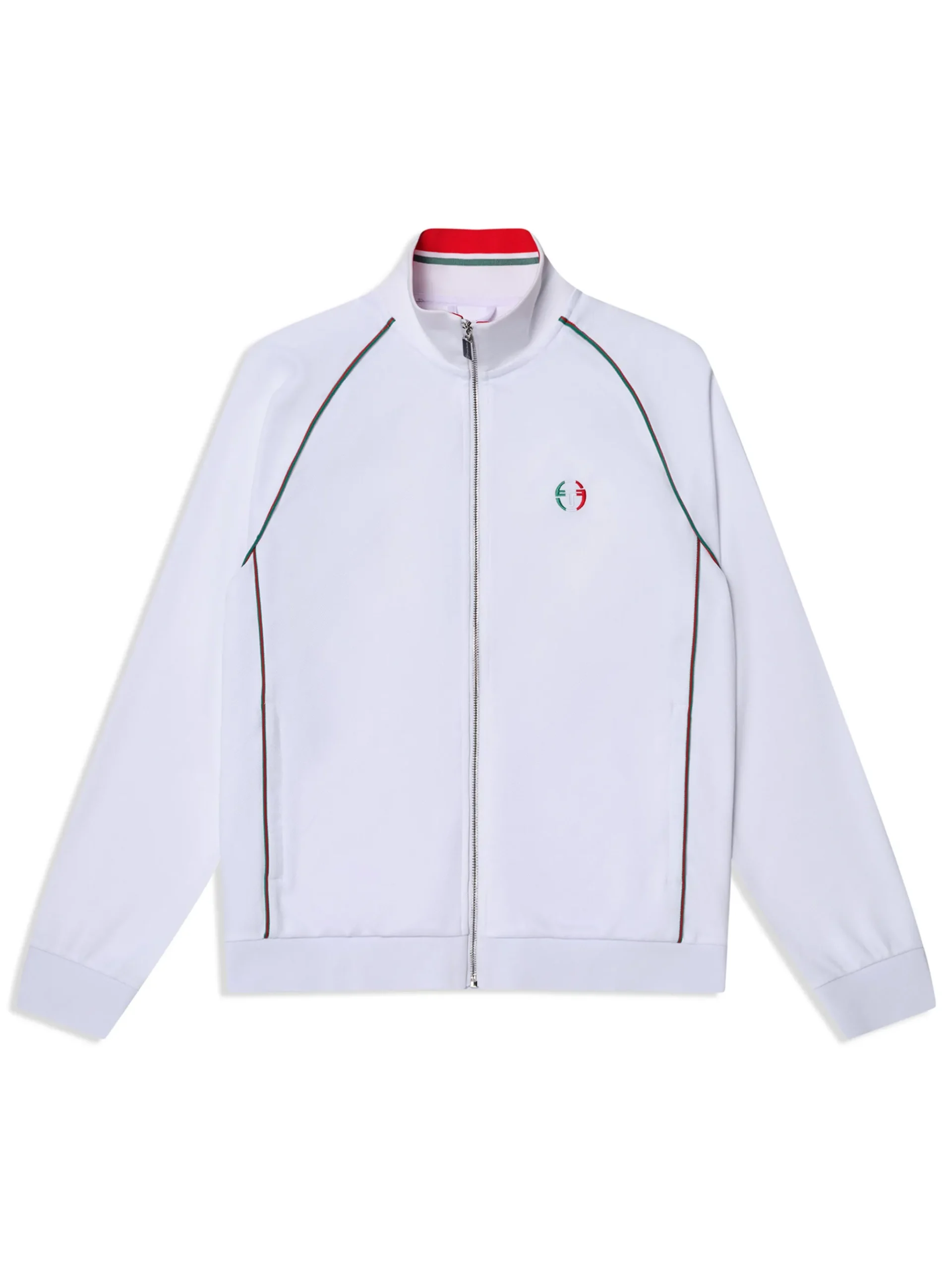 Eredita Track Jacket-Brilliant White