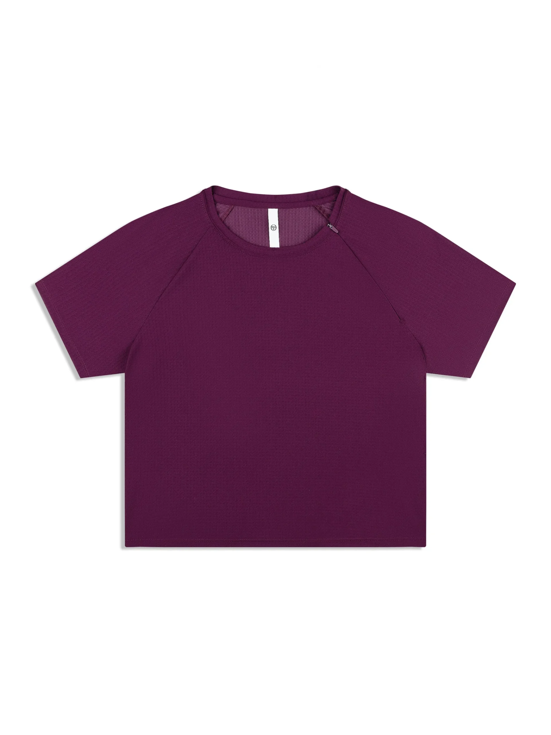 Eva Cropped Top- Potent Purple