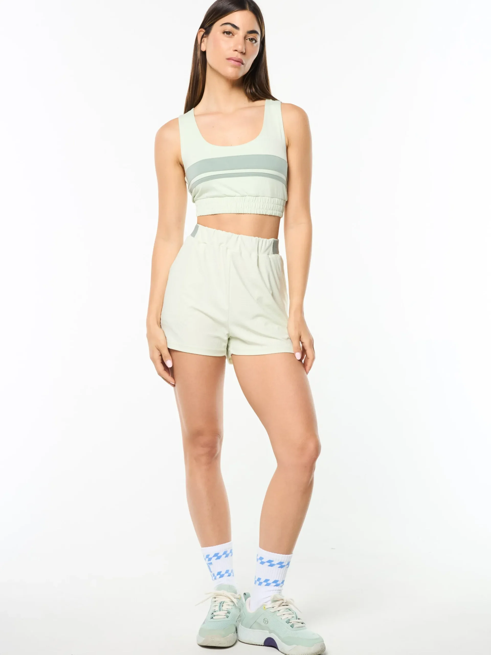 Eva Sports Bra- Almost Aqua