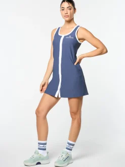 Giulia Dress- Blue Indigo