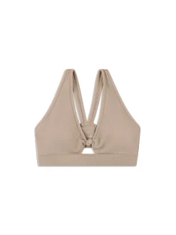 Giulia Sports Bra- Taupe Grey