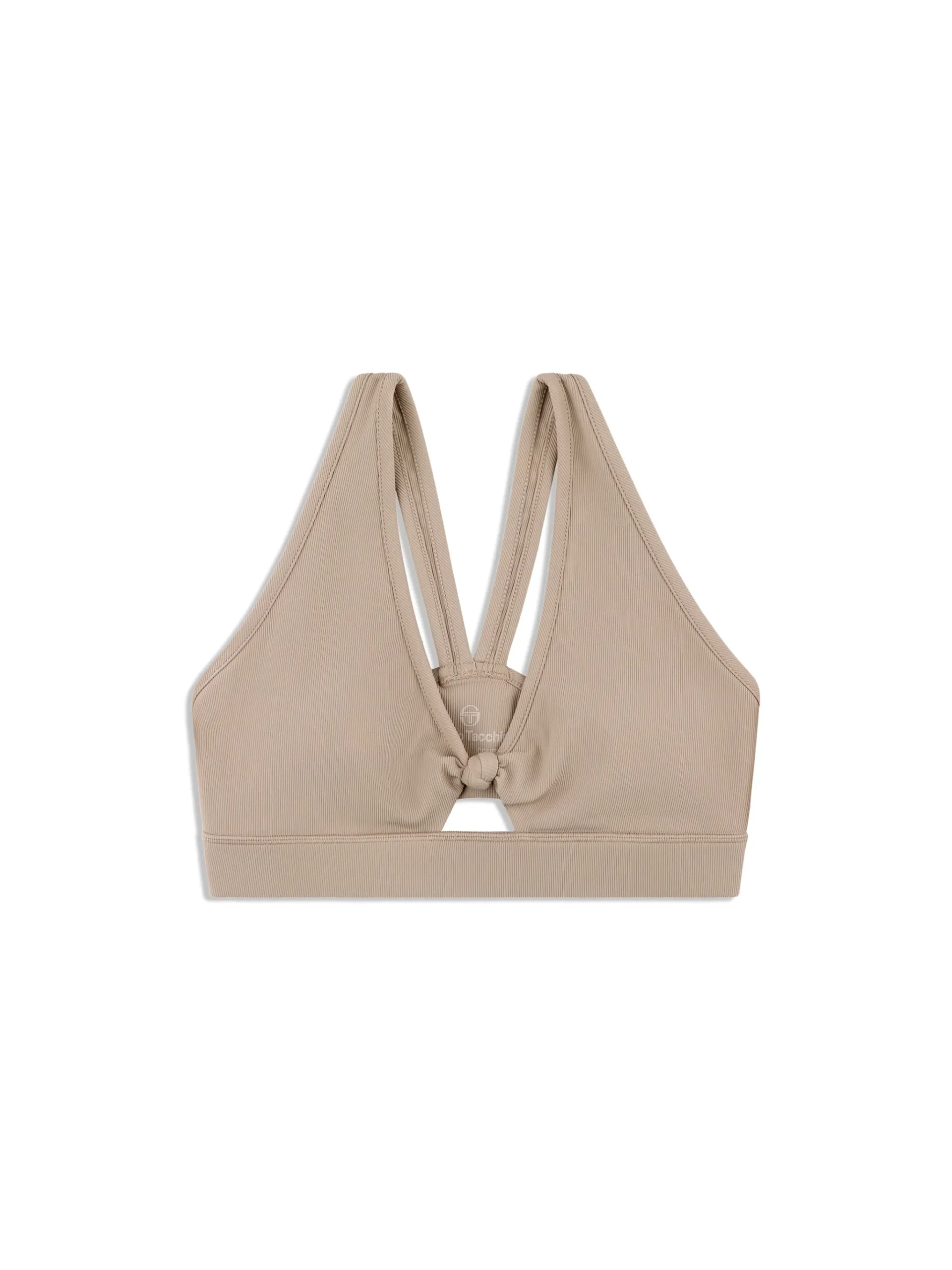 Giulia Sports Bra- Taupe Grey