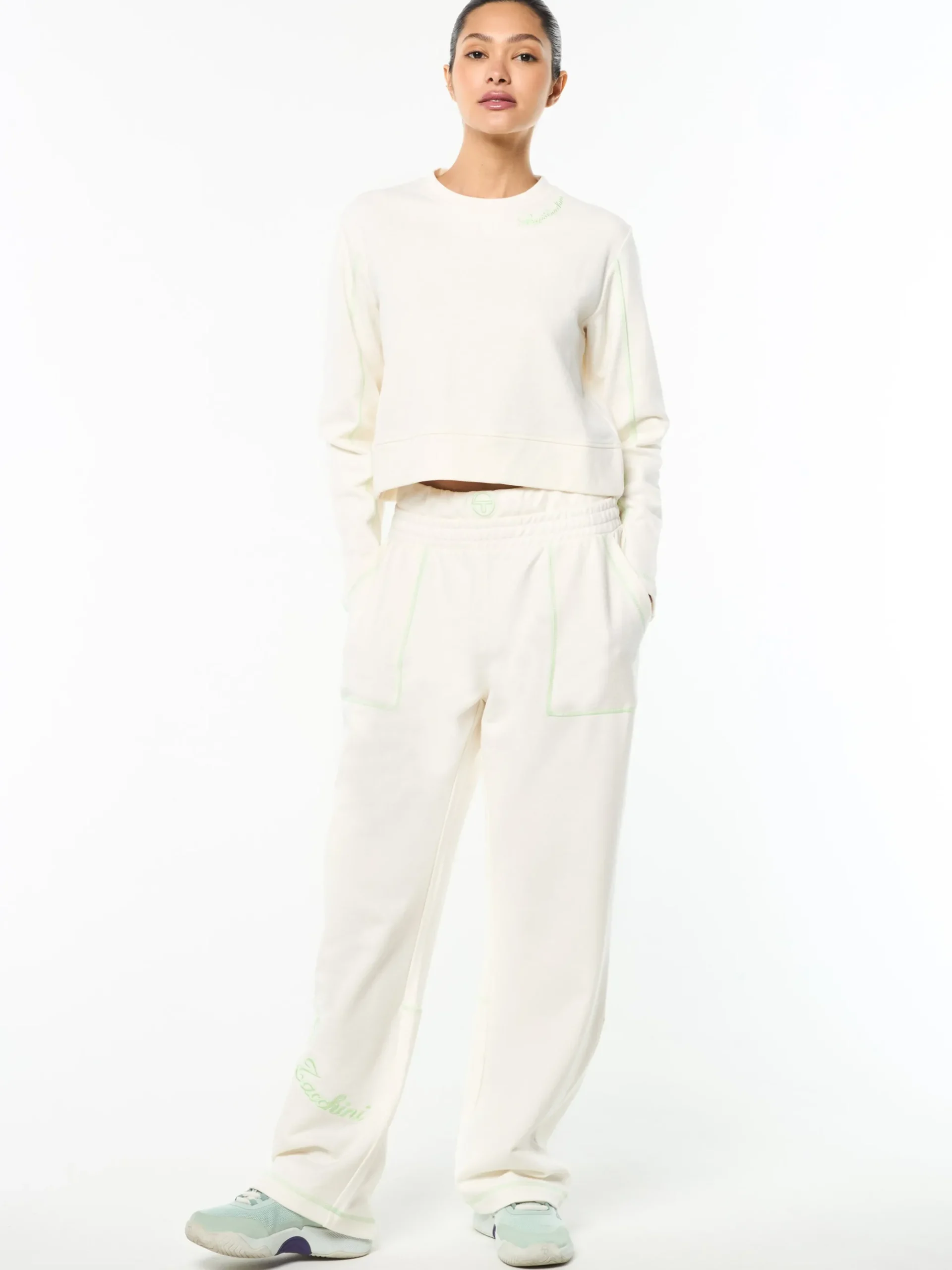 Greta Sweatpant- Gardenia