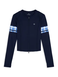 Lara Contour Jacket- Maritime Blue