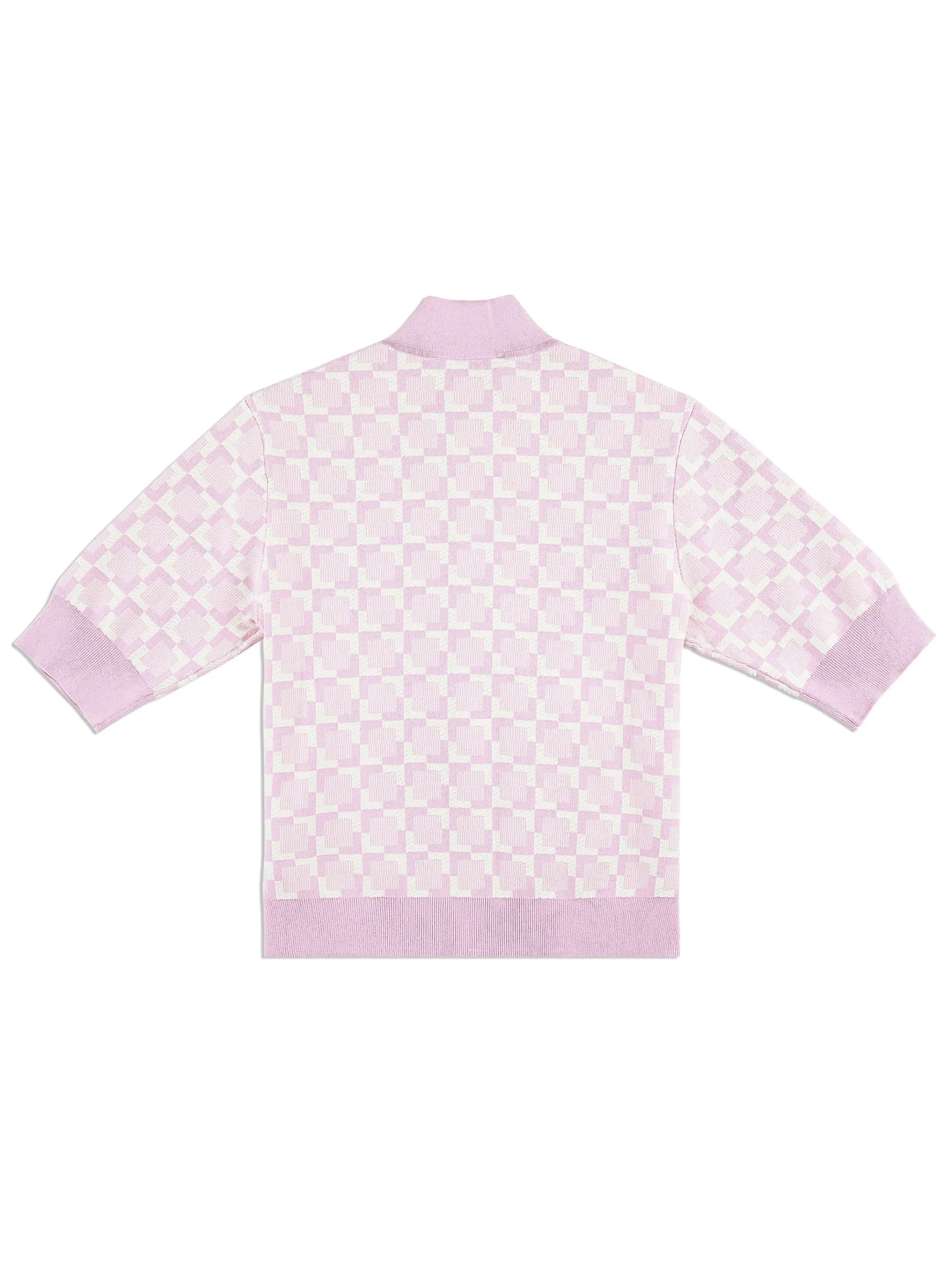 Leila Short Sleeve Track Jacket- Pale Mauve