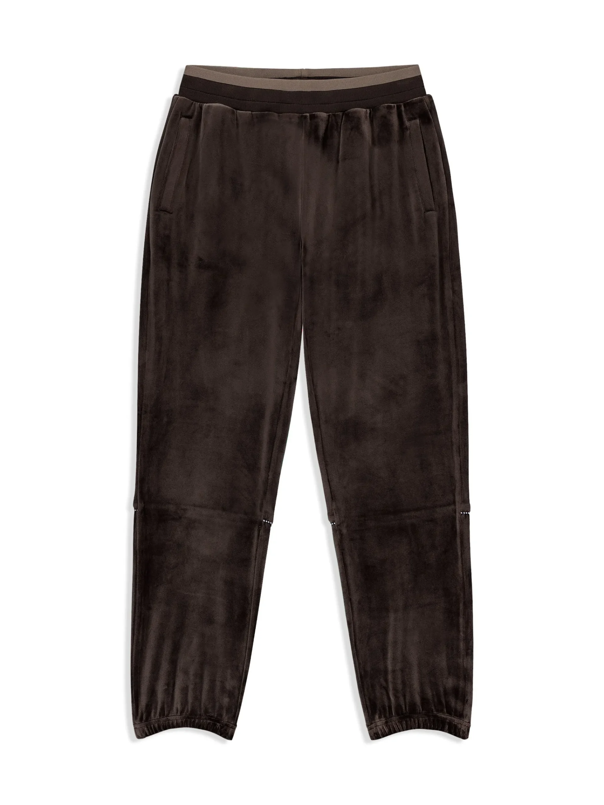 Leta Velour Pant- Mulch