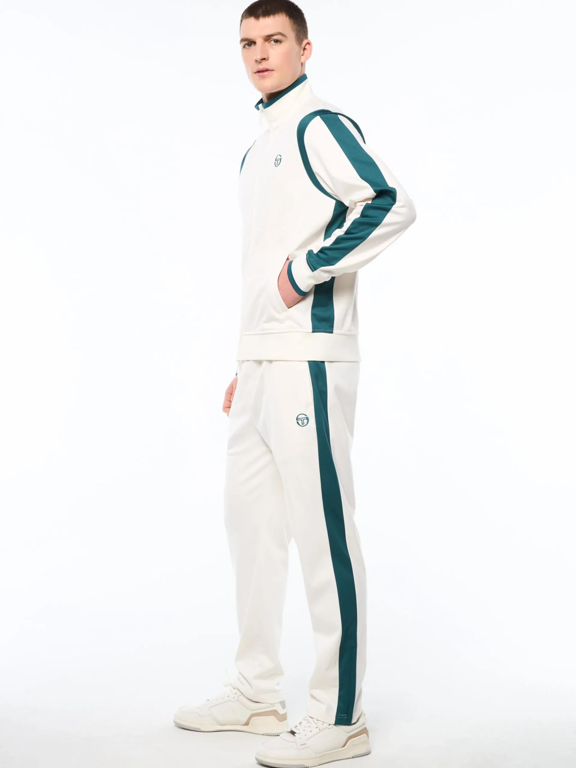 Massimo Track Jacket-Gardenia