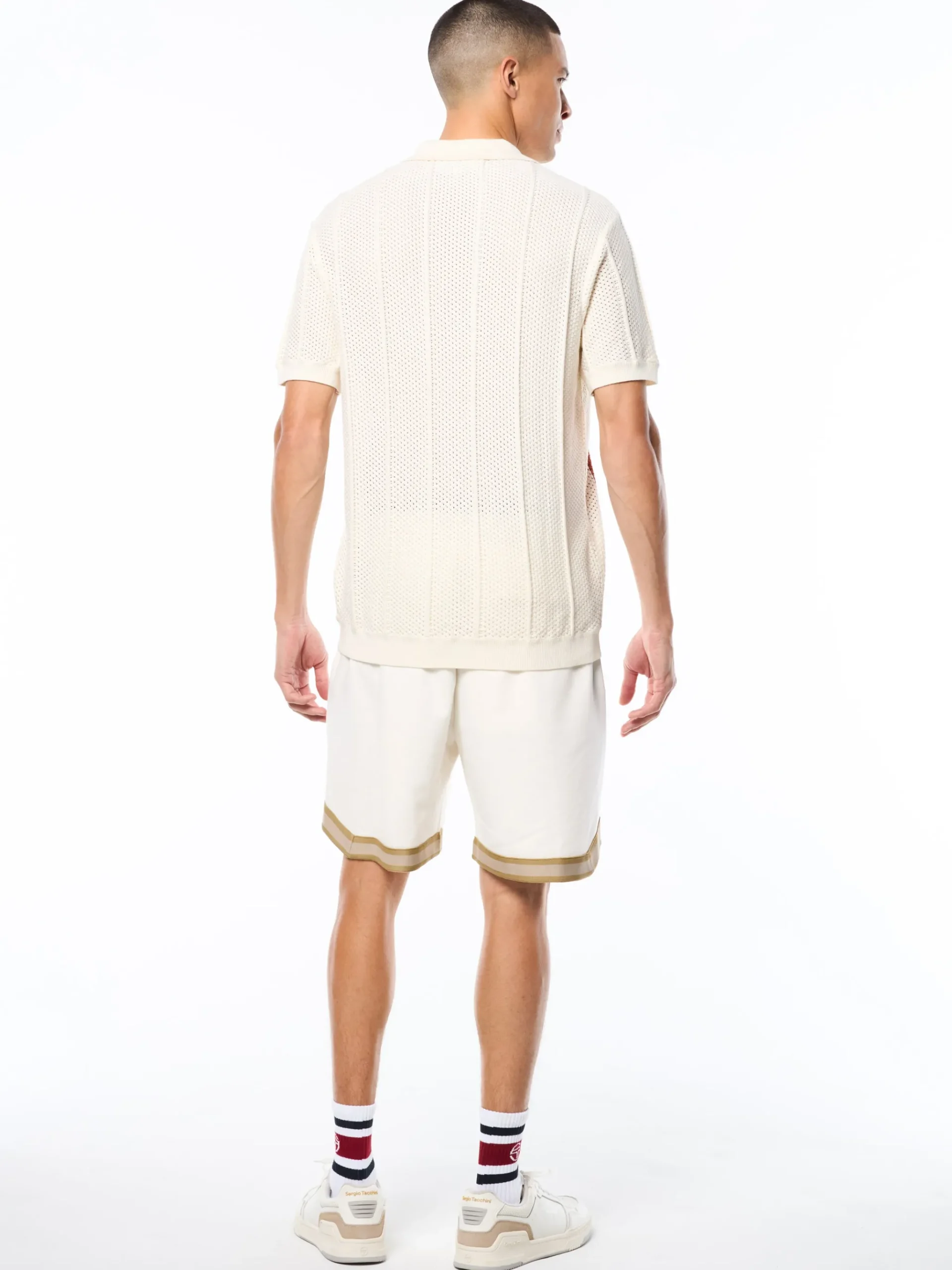 Montell Knit Polo-Gardenia