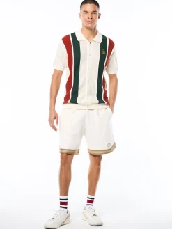 Montell Knit Polo-Gardenia