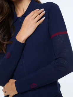 Nota Knit Jacket- Maritime Blue