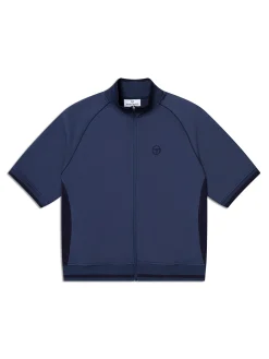 Pannello Short Sleeve Track Jacket-Key Largo