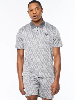 Paolo Knit Polo- Quiet Shade
