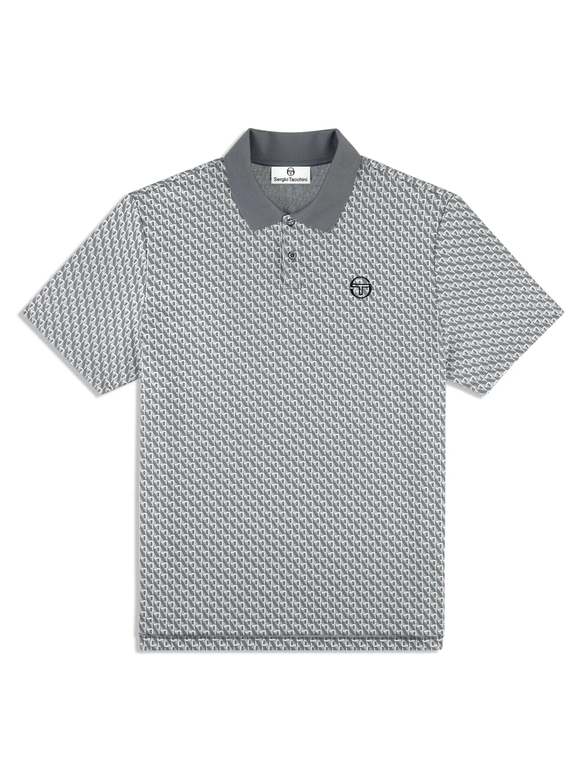 Paolo Knit Polo- Quiet Shade
