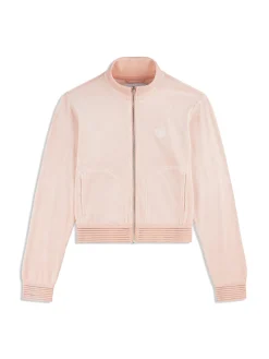 Piera Velour Track Jacket- Evening Sand