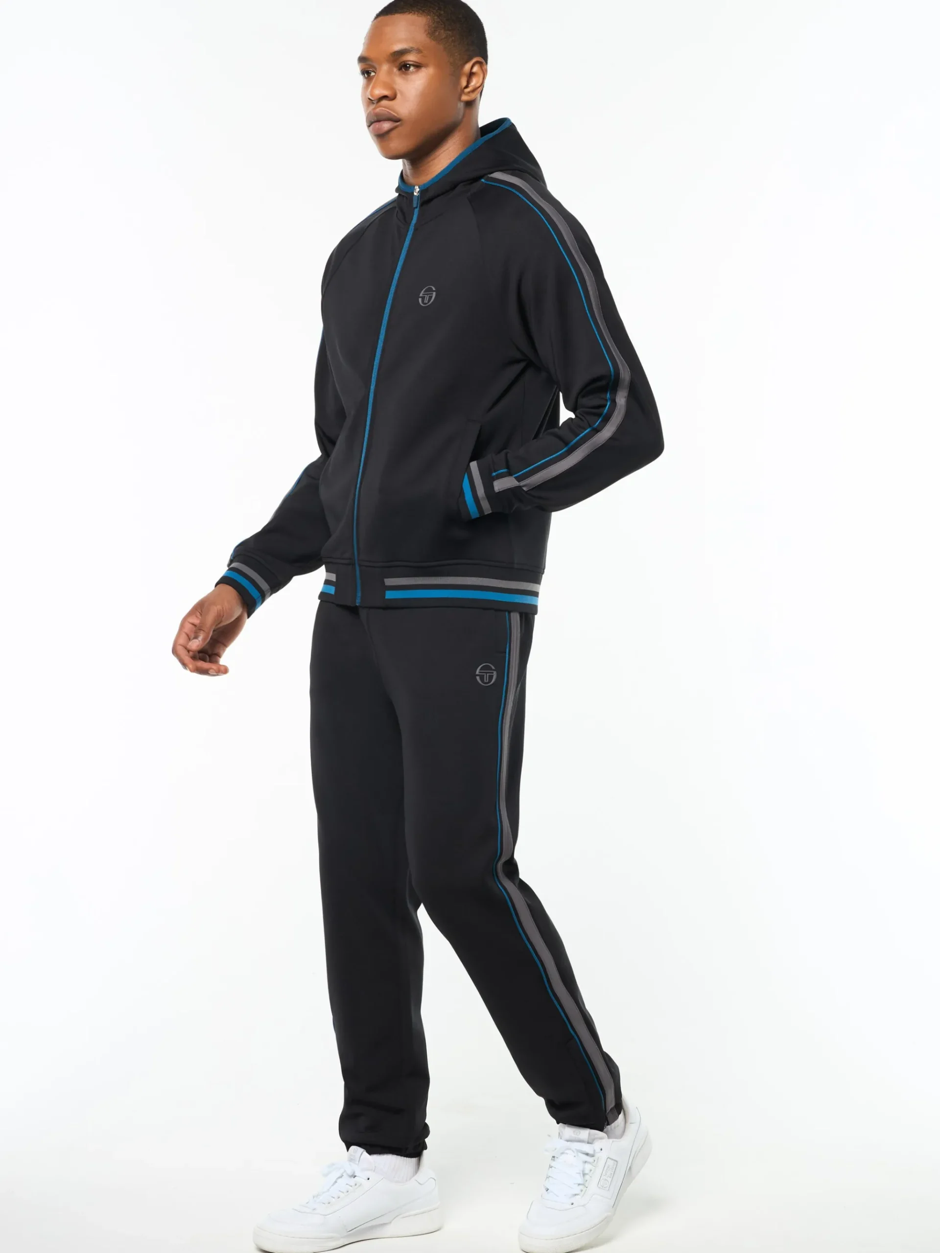Pietro Track Jacket- Black Beauty