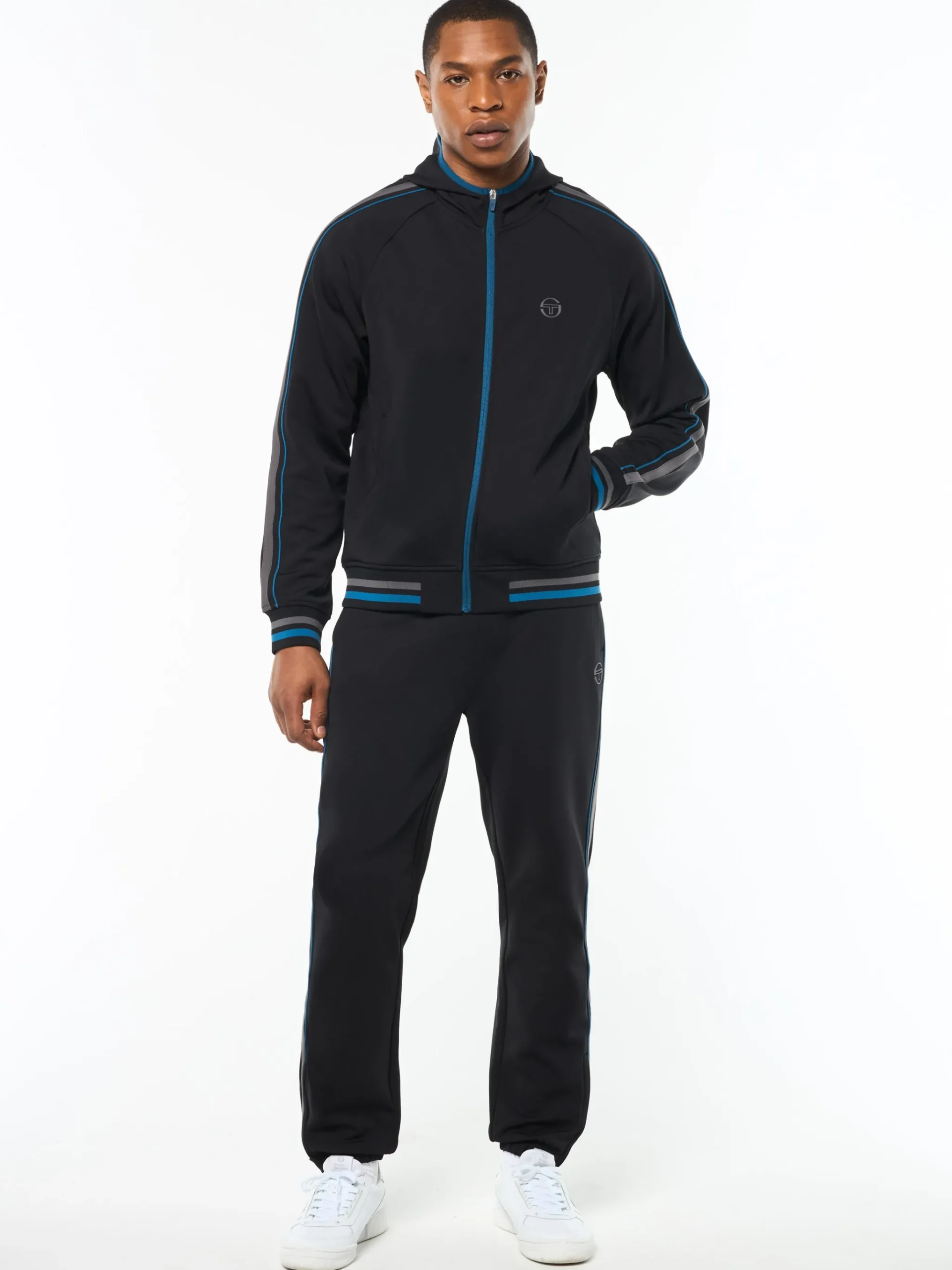 Pietro Track Jacket- Black Beauty