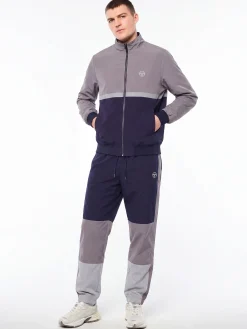 Portico Track Jacket- Slate Gray