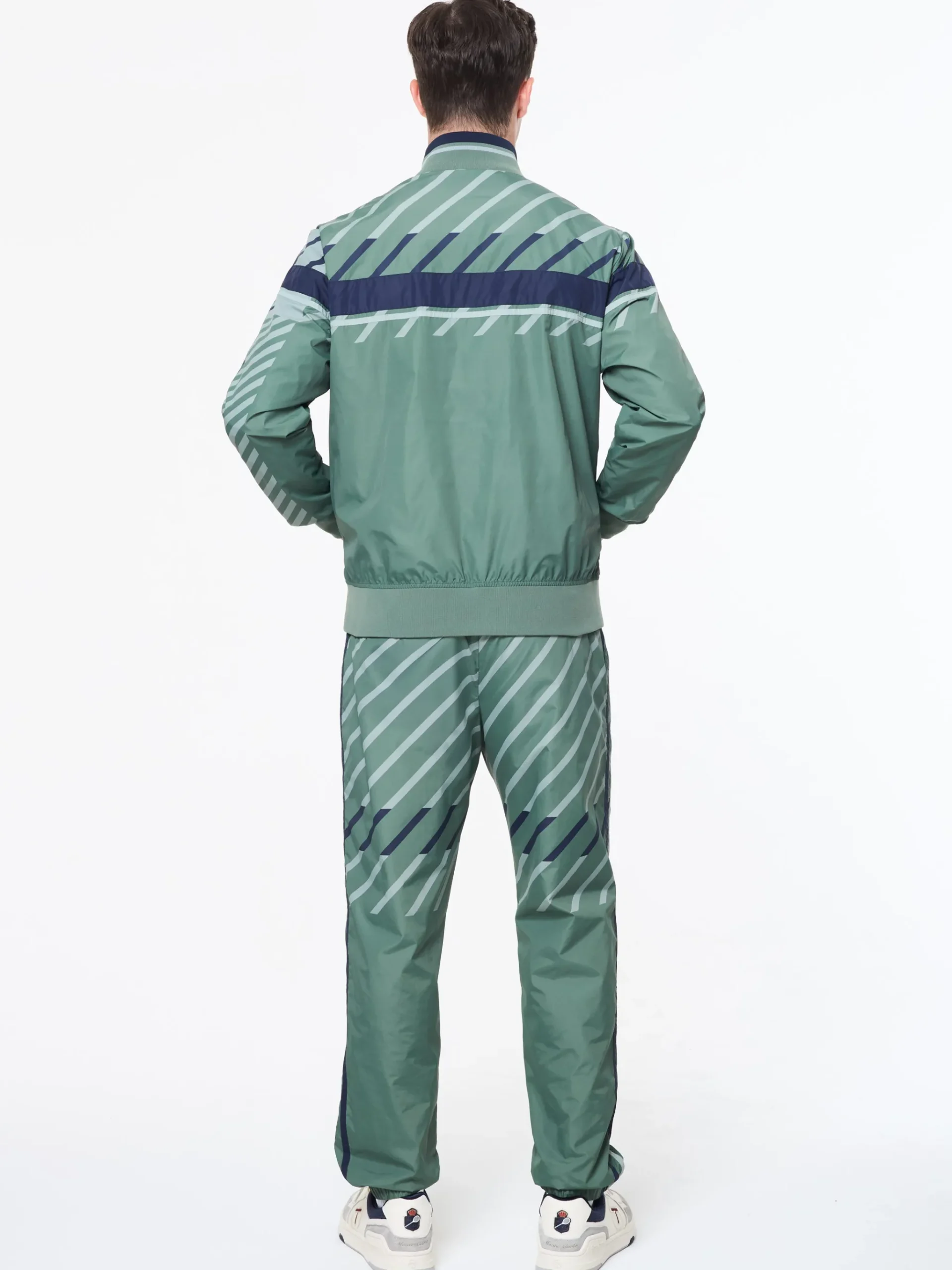 Quadretto Track Jacket- Duck Green