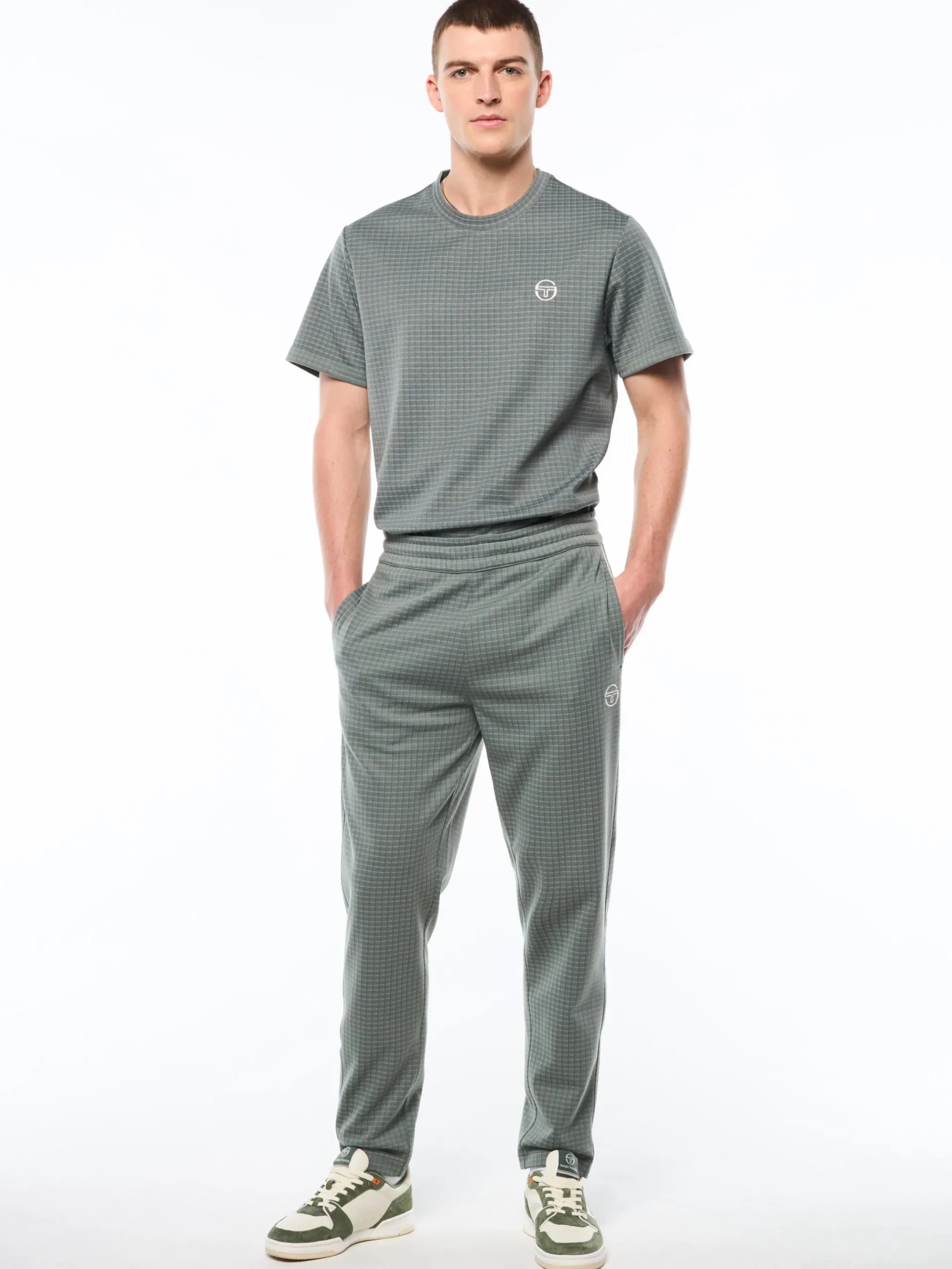 Rete Track Pant-Agave Green