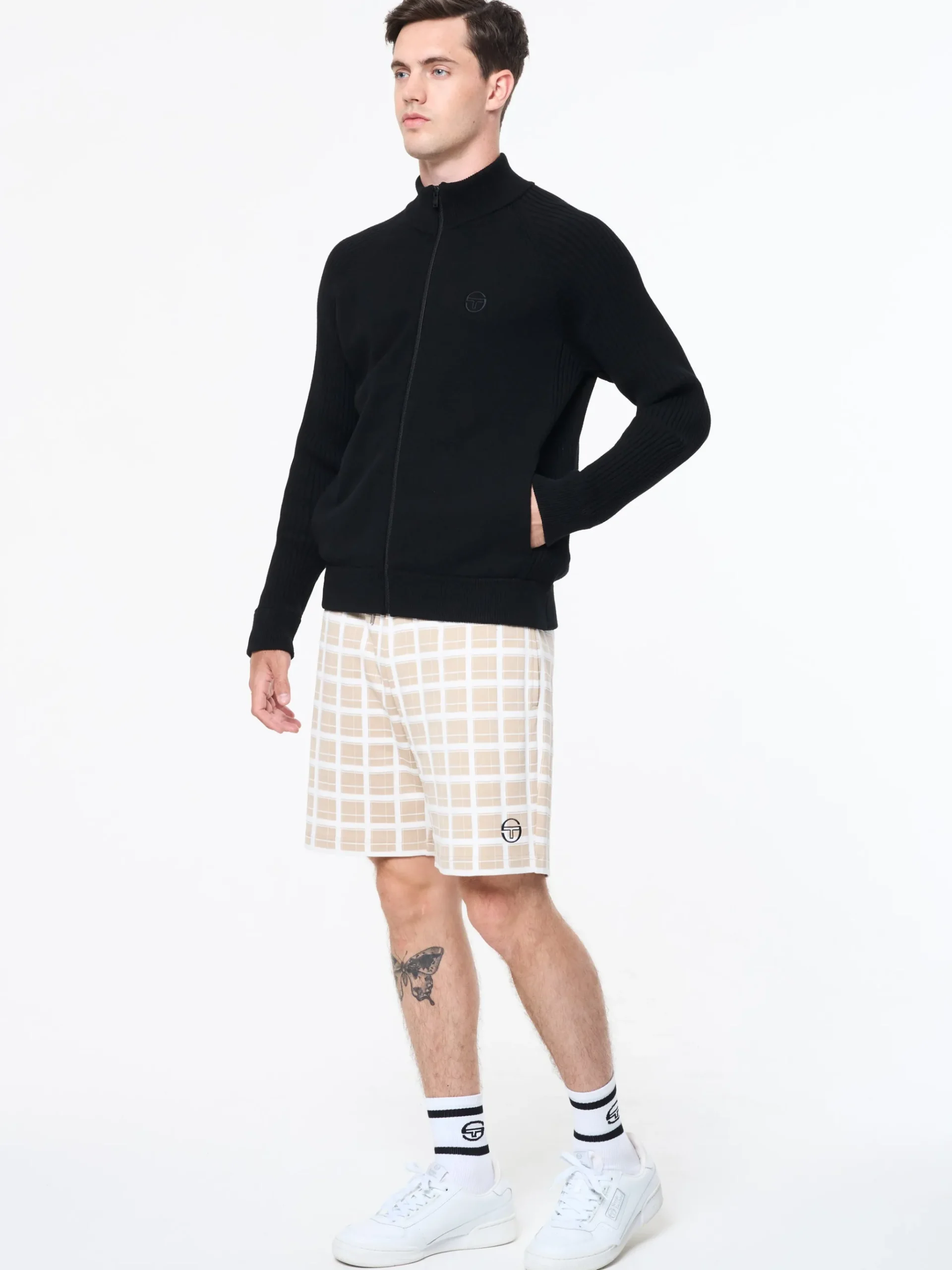 Saggio Track Jacket- Black Beauty